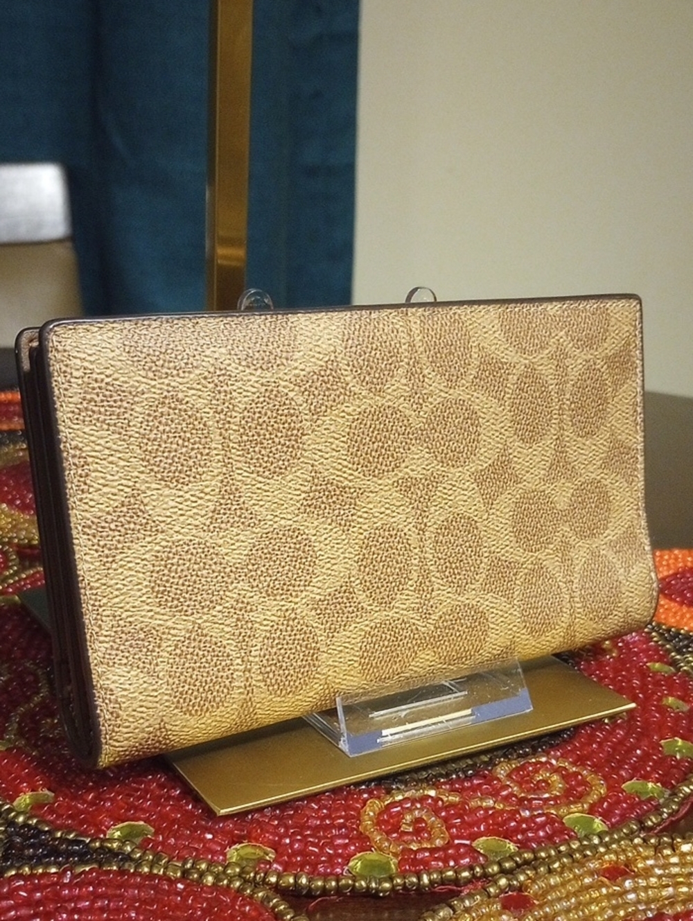 New Coach Slim Wallet CW661 - Picture 10 of 17